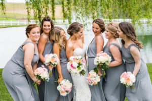 maryland bridal party flowers